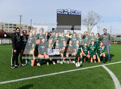 Thumbnail 3 in Northwest Catholic vs. Holy Cross (CIAC Class S Final) photogallery.