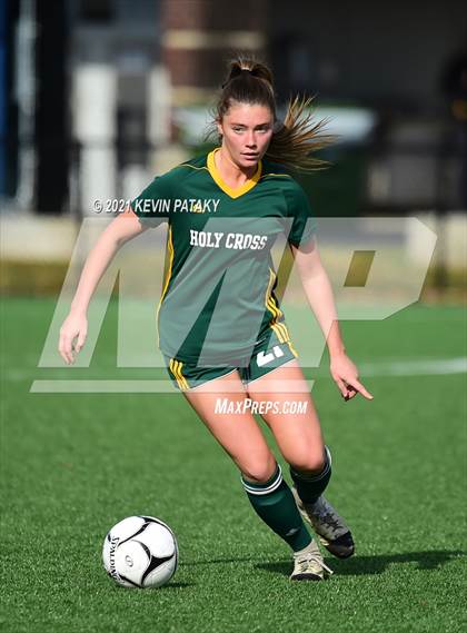 Thumbnail 2 in Northwest Catholic vs. Holy Cross (CIAC Class S Final) photogallery.