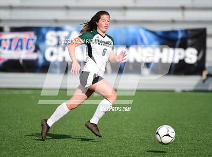 Thumbnail 2 in Northwest Catholic vs. Holy Cross (CIAC Class S Final) photogallery.