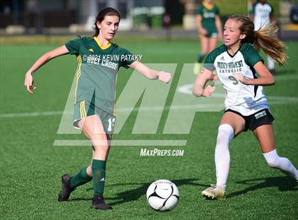 Thumbnail 2 in Northwest Catholic vs. Holy Cross (CIAC Class S Final) photogallery.