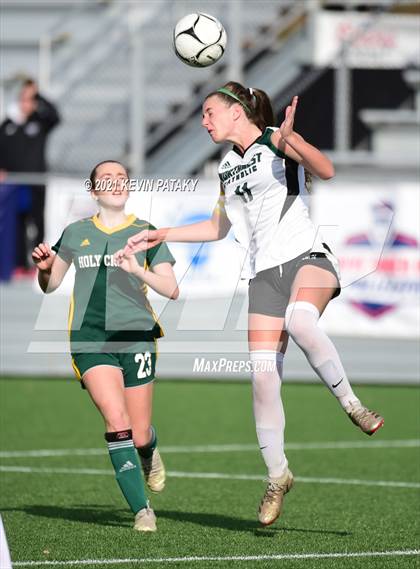 Thumbnail 2 in Northwest Catholic vs. Holy Cross (CIAC Class S Final) photogallery.