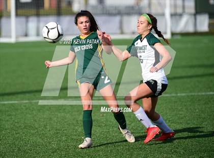 Thumbnail 1 in Northwest Catholic vs. Holy Cross (CIAC Class S Final) photogallery.