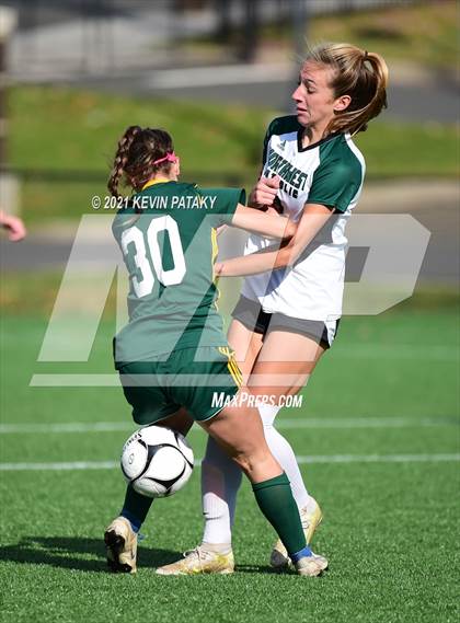Thumbnail 2 in Northwest Catholic vs. Holy Cross (CIAC Class S Final) photogallery.
