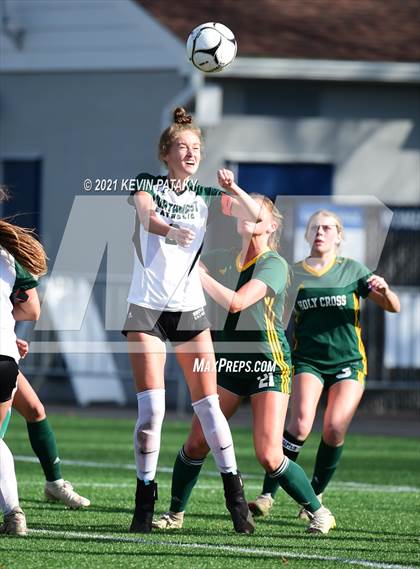 Thumbnail 1 in Northwest Catholic vs. Holy Cross (CIAC Class S Final) photogallery.