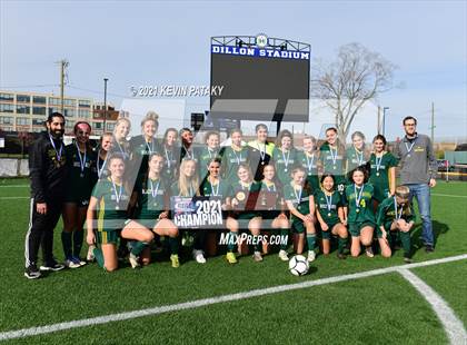 Thumbnail 1 in Northwest Catholic vs. Holy Cross (CIAC Class S Final) photogallery.