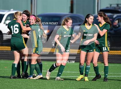 Thumbnail 3 in Northwest Catholic vs. Holy Cross (CIAC Class S Final) photogallery.