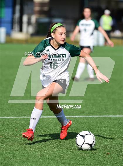 Thumbnail 1 in Northwest Catholic vs. Holy Cross (CIAC Class S Final) photogallery.