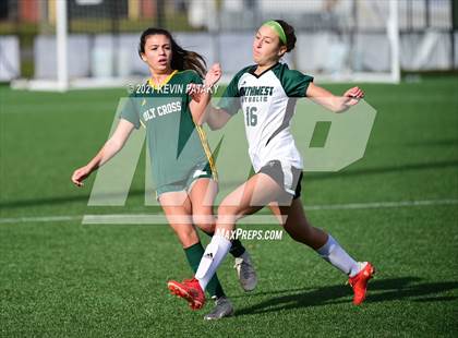 Thumbnail 2 in Northwest Catholic vs. Holy Cross (CIAC Class S Final) photogallery.