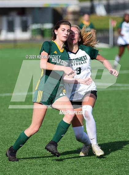 Thumbnail 1 in Northwest Catholic vs. Holy Cross (CIAC Class S Final) photogallery.