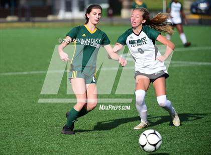 Thumbnail 3 in Northwest Catholic vs. Holy Cross (CIAC Class S Final) photogallery.