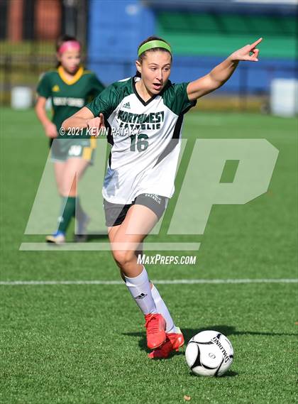 Thumbnail 1 in Northwest Catholic vs. Holy Cross (CIAC Class S Final) photogallery.