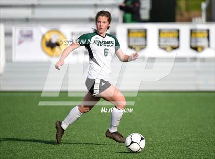 Thumbnail 3 in Northwest Catholic vs. Holy Cross (CIAC Class S Final) photogallery.