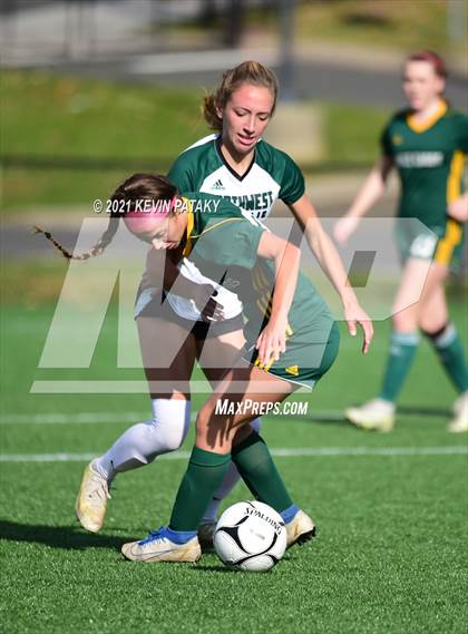 Thumbnail 3 in Northwest Catholic vs. Holy Cross (CIAC Class S Final) photogallery.