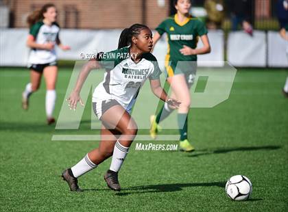 Thumbnail 2 in Northwest Catholic vs. Holy Cross (CIAC Class S Final) photogallery.