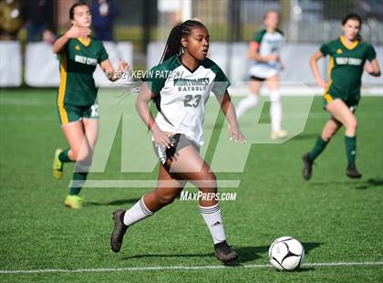 Thumbnail 3 in Northwest Catholic vs. Holy Cross (CIAC Class S Final) photogallery.