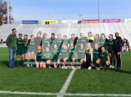 Thumbnail 1 in Northwest Catholic vs. Holy Cross (CIAC Class S Final) photogallery.