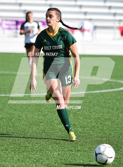 Thumbnail 2 in Northwest Catholic vs. Holy Cross (CIAC Class S Final) photogallery.