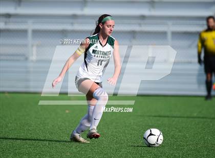 Thumbnail 1 in Northwest Catholic vs. Holy Cross (CIAC Class S Final) photogallery.