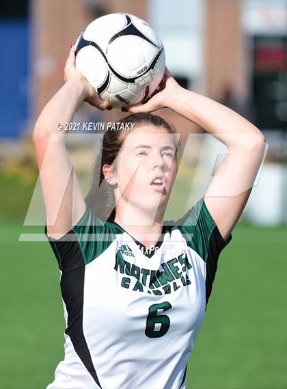 Thumbnail 3 in Northwest Catholic vs. Holy Cross (CIAC Class S Final) photogallery.