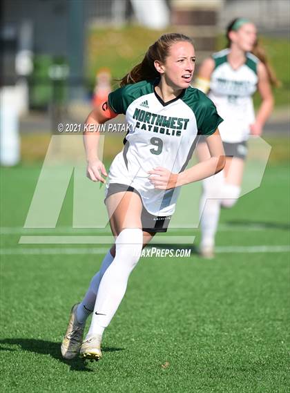 Thumbnail 3 in Northwest Catholic vs. Holy Cross (CIAC Class S Final) photogallery.