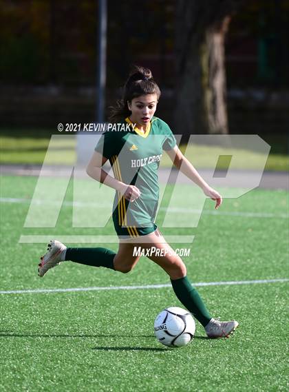 Thumbnail 2 in Northwest Catholic vs. Holy Cross (CIAC Class S Final) photogallery.