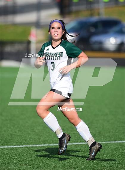 Thumbnail 3 in Northwest Catholic vs. Holy Cross (CIAC Class S Final) photogallery.