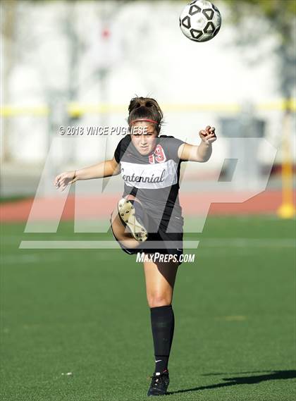Thumbnail 1 in Centennial @ Flintridge Prep (CIF SoCal Regional D3 Semifinal) photogallery.