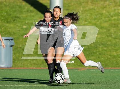 Thumbnail 1 in Centennial @ Flintridge Prep (CIF SoCal Regional D3 Semifinal) photogallery.
