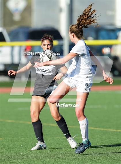 Thumbnail 3 in Centennial @ Flintridge Prep (CIF SoCal Regional D3 Semifinal) photogallery.