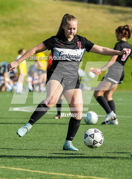 Thumbnail 2 in Centennial @ Flintridge Prep (CIF SoCal Regional D3 Semifinal) photogallery.