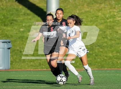 Thumbnail 3 in Centennial @ Flintridge Prep (CIF SoCal Regional D3 Semifinal) photogallery.