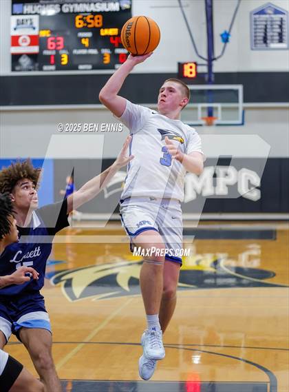 Thumbnail 3 in Lovett vs. Mount Paran Christian (GHSA Private Round Two)  photogallery.