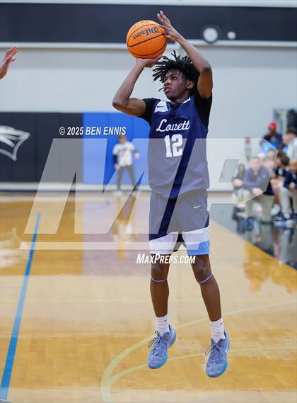 Thumbnail 3 in Lovett vs. Mount Paran Christian (GHSA Private Round Two)  photogallery.