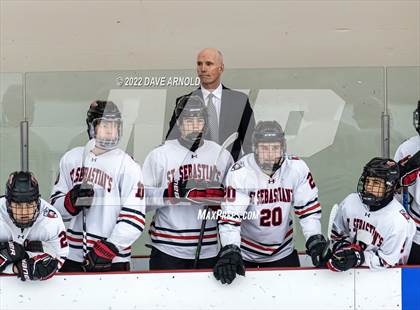 Thumbnail 2 in St. Sebastian's School @ Belmont Hill (NEPSAC Elite 8 Quarterfinal) photogallery.