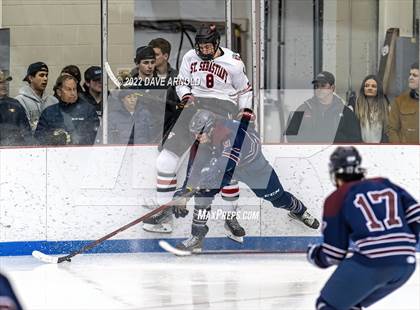 Thumbnail 2 in St. Sebastian's School @ Belmont Hill (NEPSAC Elite 8 Quarterfinal) photogallery.