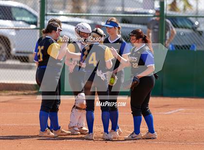 Thumbnail 2 in Moapa Valley vs White Pine (40th Annual Sherman Bennett Memorial Desert Winds Classic) photogallery.