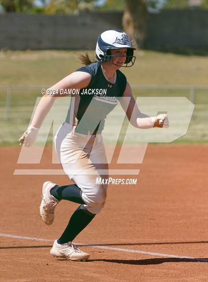 Thumbnail 2 in Moapa Valley vs White Pine (40th Annual Sherman Bennett Memorial Desert Winds Classic) photogallery.