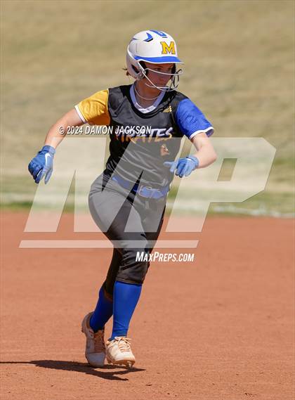 Thumbnail 2 in Moapa Valley vs White Pine (40th Annual Sherman Bennett Memorial Desert Winds Classic) photogallery.