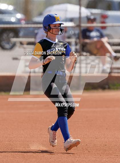Thumbnail 3 in Moapa Valley vs White Pine (40th Annual Sherman Bennett Memorial Desert Winds Classic) photogallery.