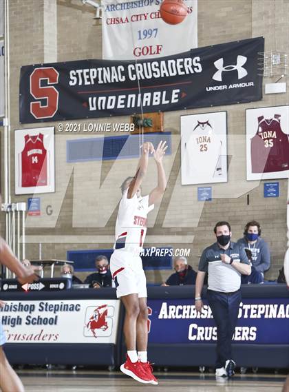 Thumbnail 1 in Monsignor Scanlan vs Archbishop Stepinac (CHSAA Spring Tournament) photogallery.