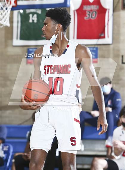 Thumbnail 1 in Monsignor Scanlan vs Archbishop Stepinac (CHSAA Spring Tournament) photogallery.