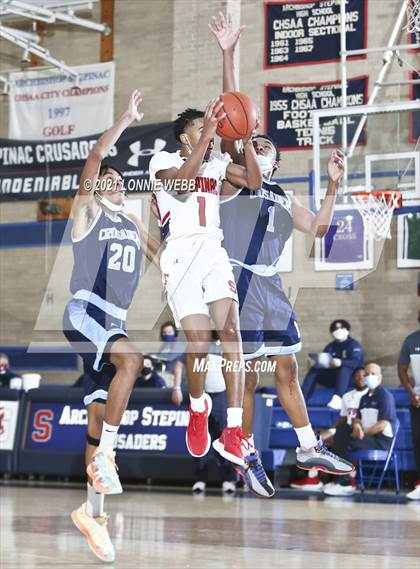 Thumbnail 2 in Monsignor Scanlan vs Archbishop Stepinac (CHSAA Spring Tournament) photogallery.