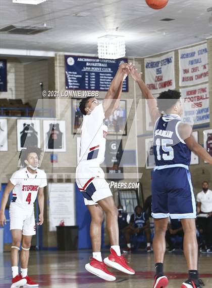 Thumbnail 2 in Monsignor Scanlan vs Archbishop Stepinac (CHSAA Spring Tournament) photogallery.