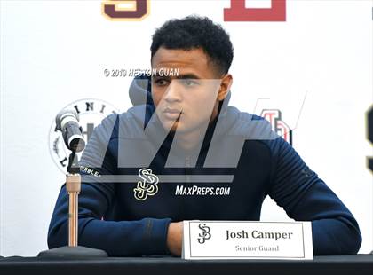Thumbnail 2 in Trinity League Media Day - St. John Bosco photogallery.