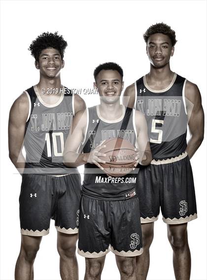 Thumbnail 1 in Trinity League Media Day - St. John Bosco photogallery.