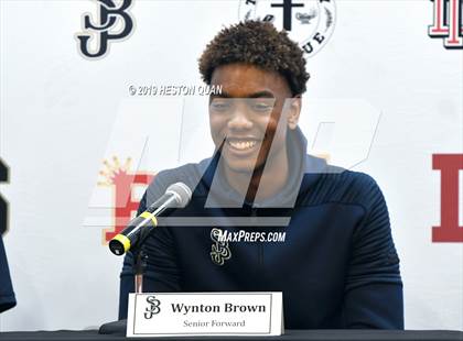 Thumbnail 2 in Trinity League Media Day - St. John Bosco photogallery.