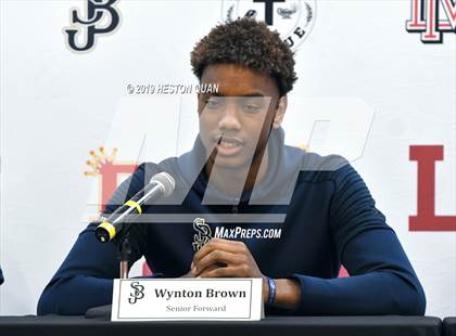 Thumbnail 1 in Trinity League Media Day - St. John Bosco photogallery.
