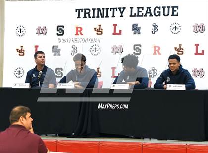 Thumbnail 2 in Trinity League Media Day - St. John Bosco photogallery.