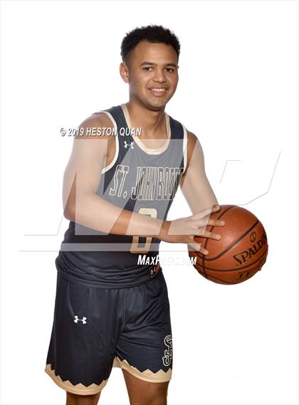 Thumbnail 3 in Trinity League Media Day - St. John Bosco photogallery.