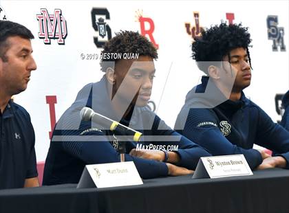 Thumbnail 3 in Trinity League Media Day - St. John Bosco photogallery.